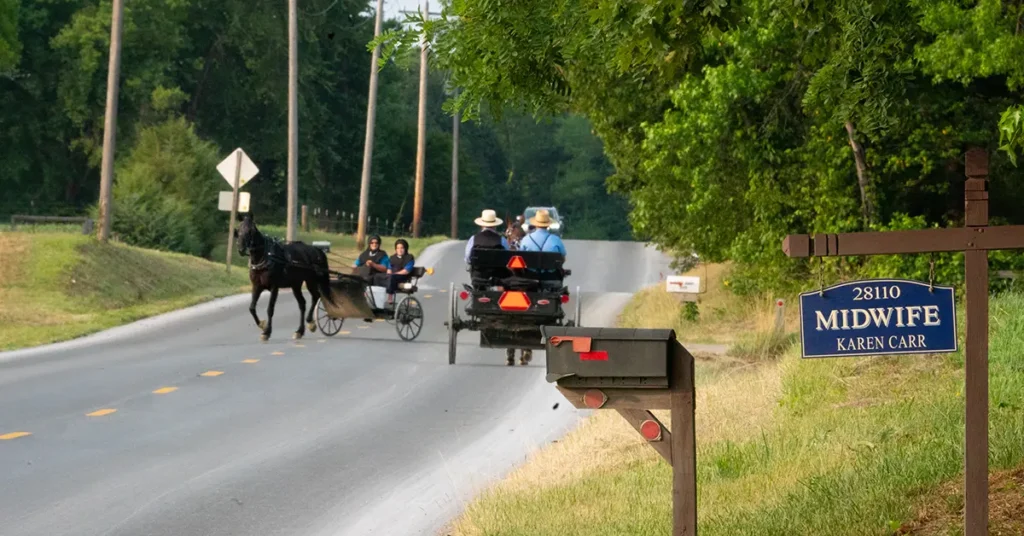 Amish oil change